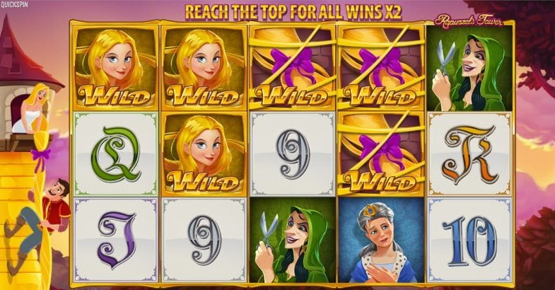 rapunzels tower slot